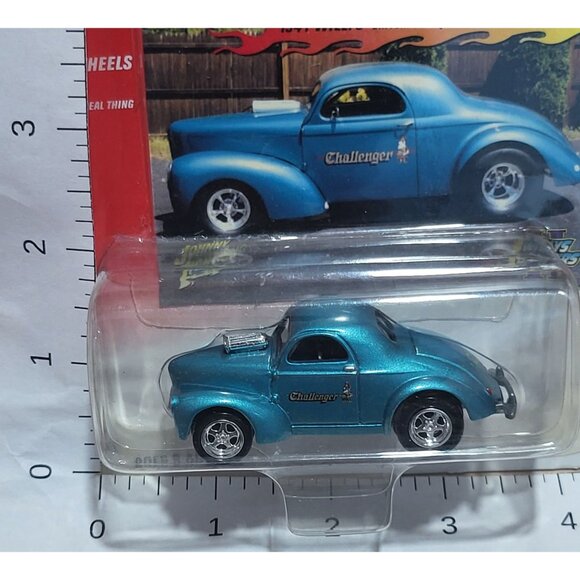 Johnny Lightning 1941 Willys Gassers II Challenger Phil Quinto Diecast Car 2001 - Picture 10 of 10